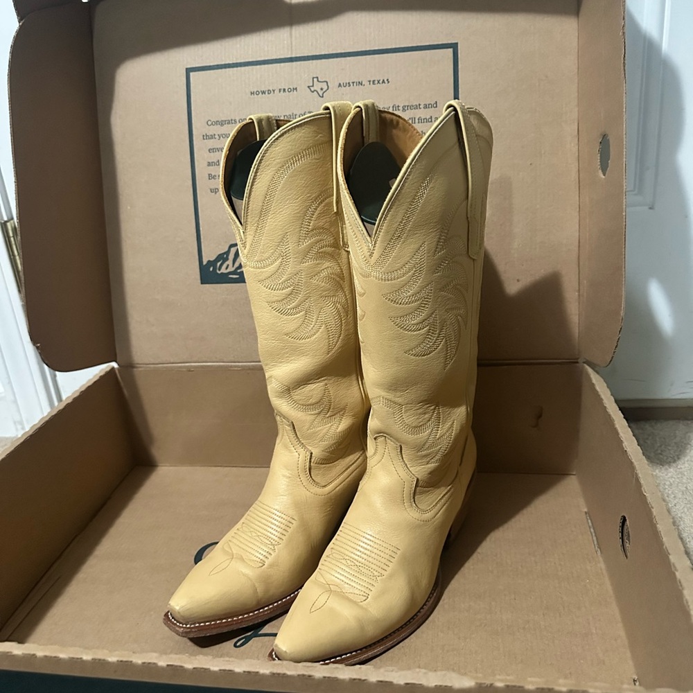 Tecovas the Annie Boot Marigold